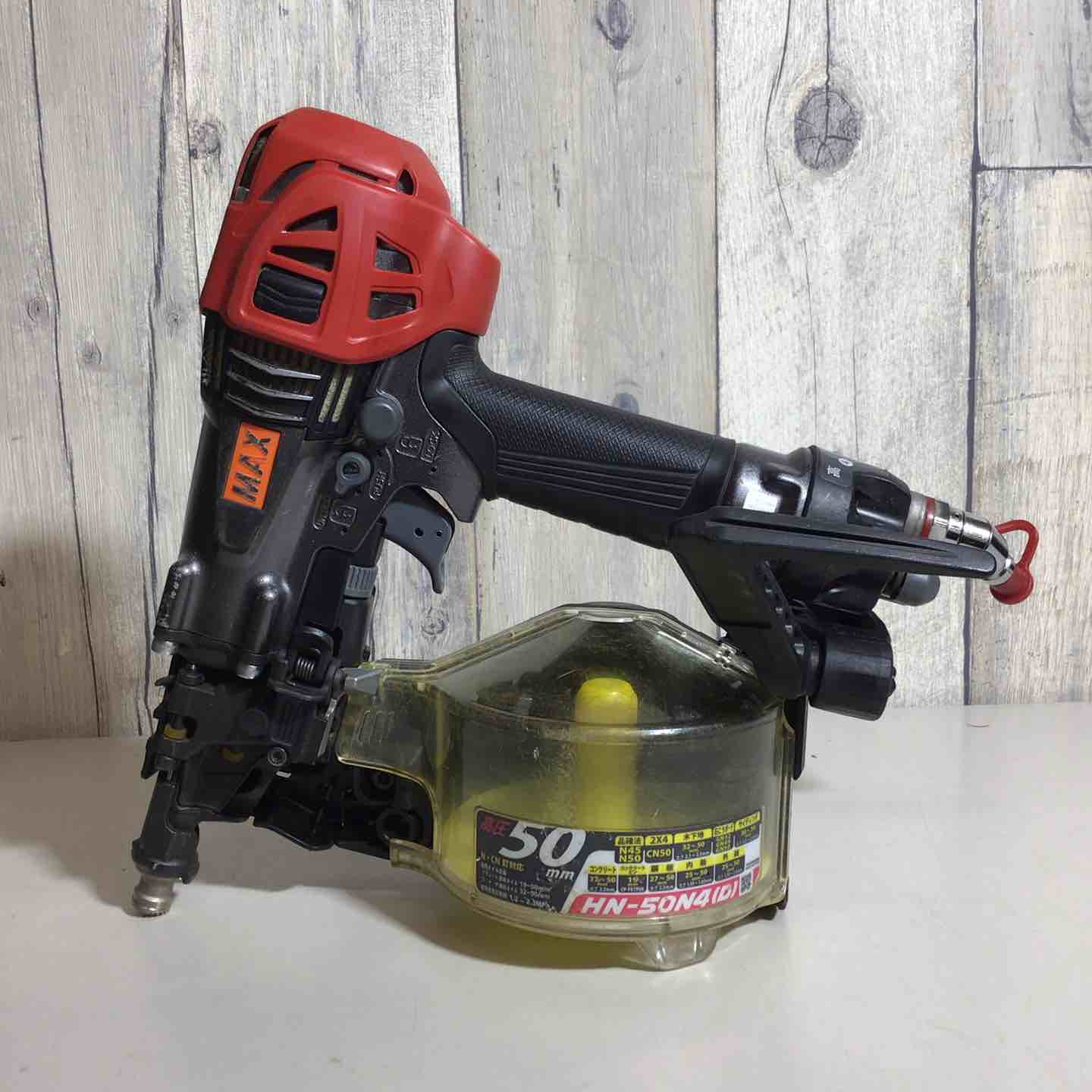 ☆マックス(MAX) 高圧エア釘打ち機 HN-50N4(D)-G【戸田店】 – アクト