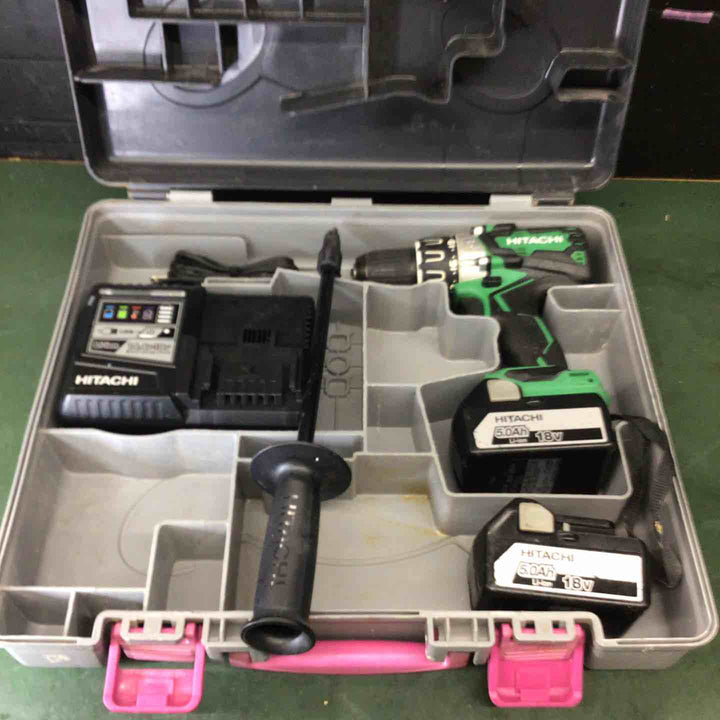 ◇ハイコーキ(HIKOKI ※旧:日立工機) コードレス振動ドリルドライバー DV18DBL(2LSCK)【戸田店】