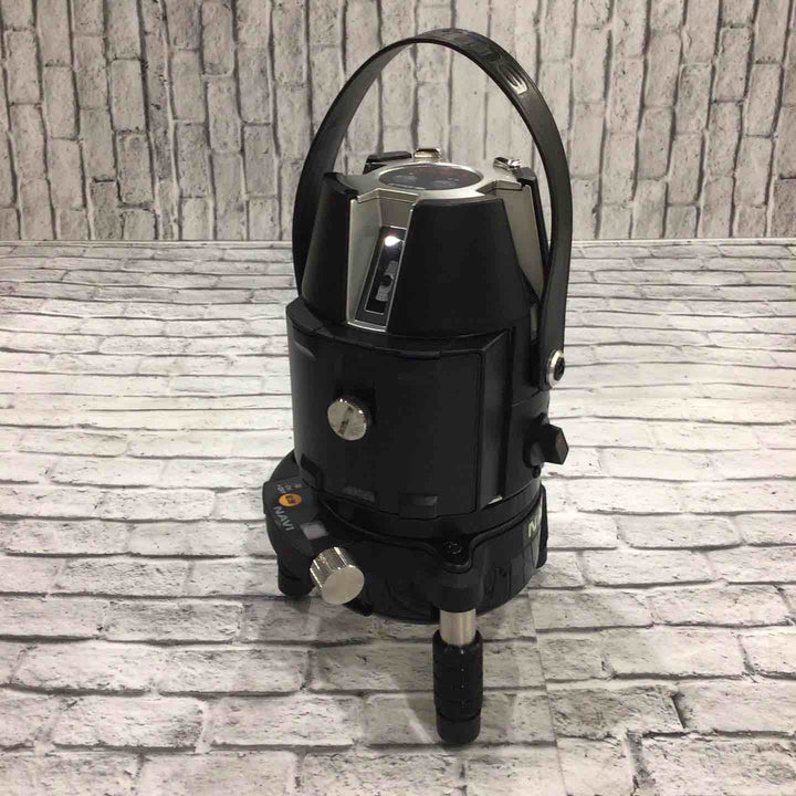 TJMデザイン レーザー墨出し器 NAVIゼロブルー KJY ZEROBN-KJY 矩十字・横 高さ19.7×幅13cm【川口店】