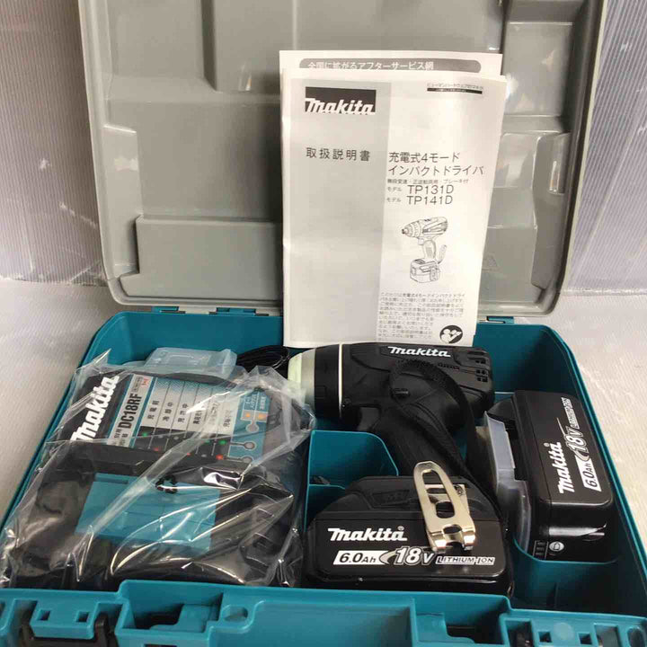 ★マキタ(makita) コードレス4モードインパクトドライバー TP141DRGXB【草加店】