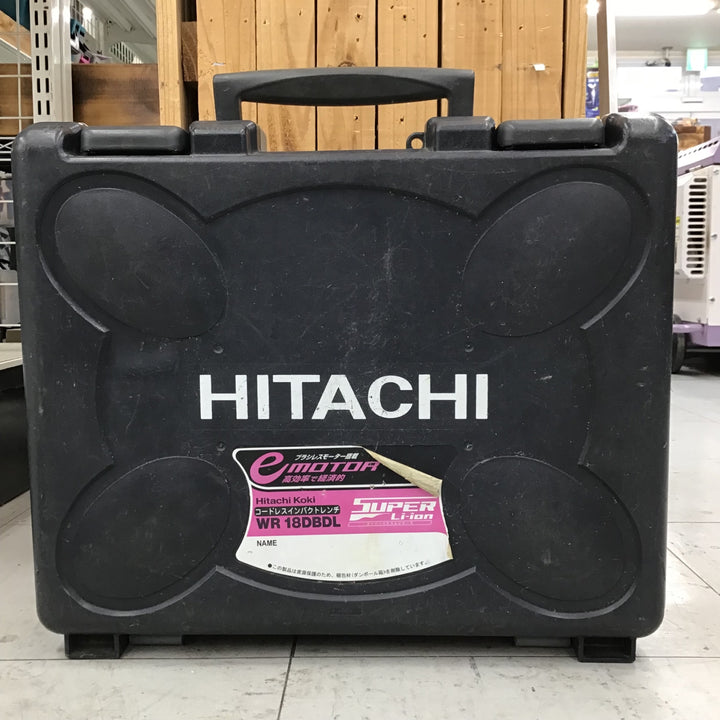 【中古品】 ハイコーキ/HIKOKI ※旧:日立工機 コードレスインパクトレンチ WR18DBDL(NN) 【鴻巣店】