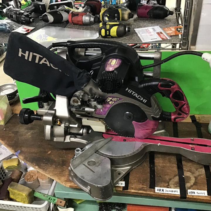 ★ハイコーキ(HIKOKI ※旧:日立工機) 卓上スライド丸のこ C7RSHC【町田店】