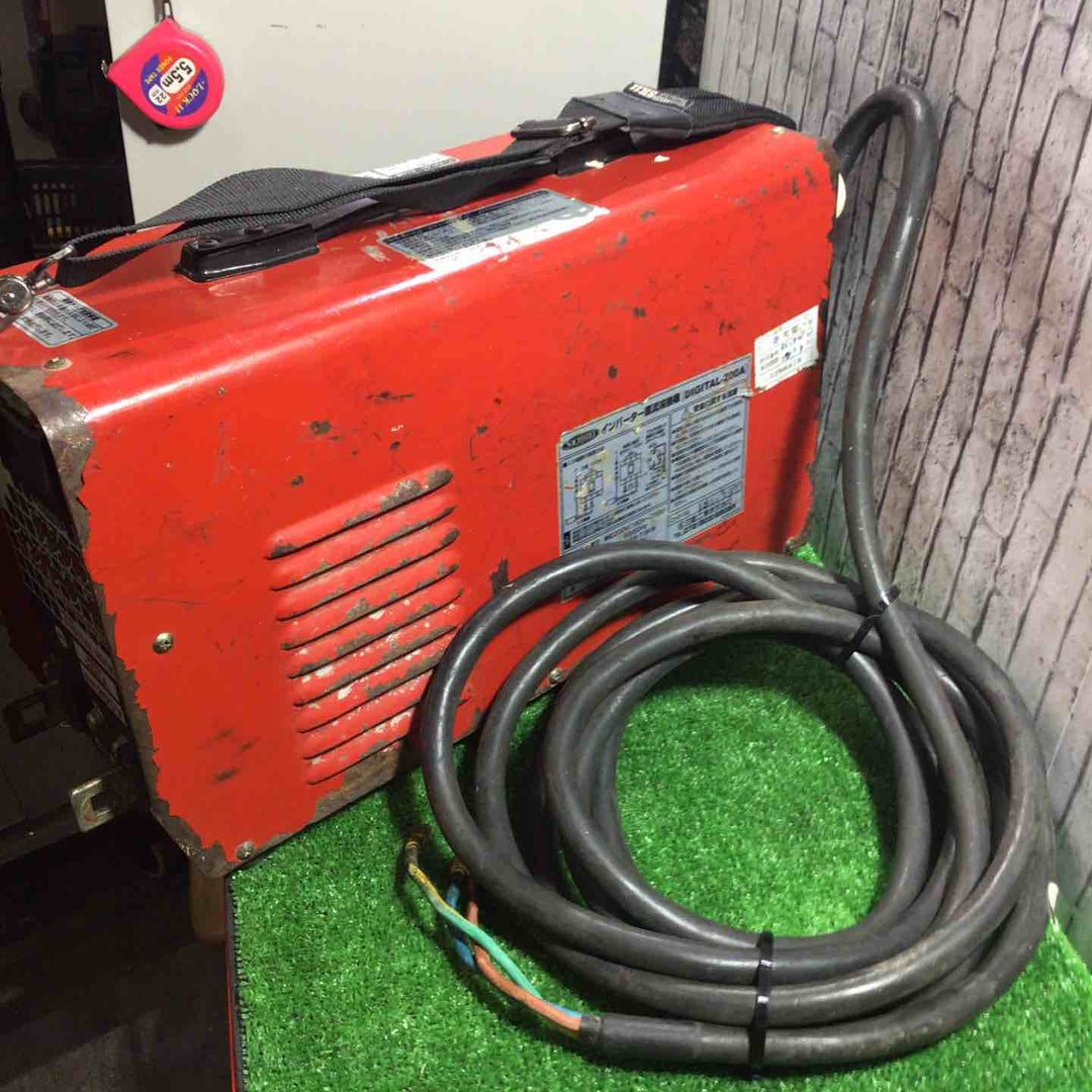 ◇日動 直流溶接機 デジタルインバータ溶接機 単相200V専用 DIGITAL-200A【川口店】