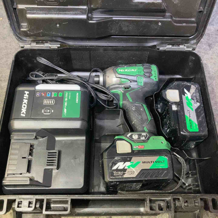 ハイコーキ(HIKOKI ※旧:日立工機) コードレスインパクトドライバー WH36DA(2XP)【桶川店】