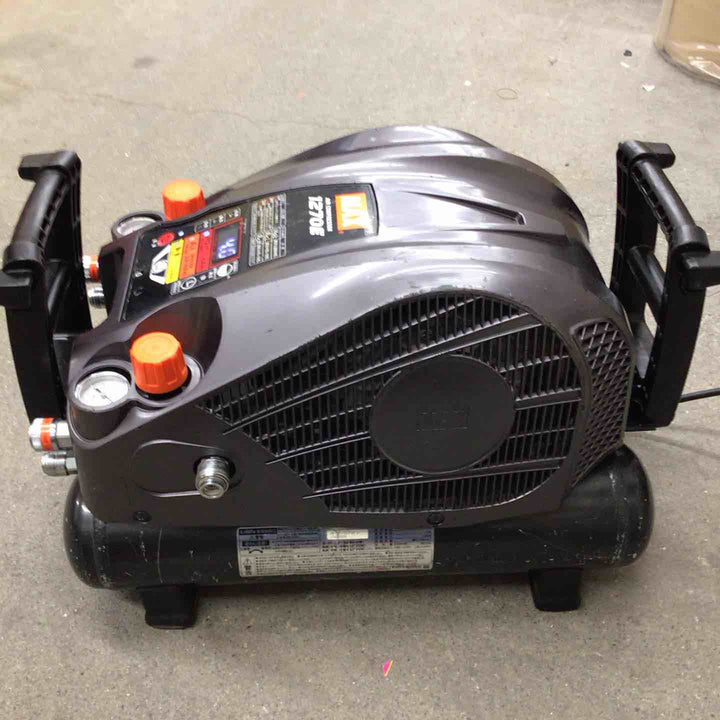 【中古品】★マックス MAX エアコンプレッサー AK-HH1270E_クールグレー【八潮店】