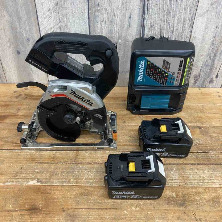 【中古品】 マキタ(makita) コードレス丸のこ HS474DRGXB 【東大和店】