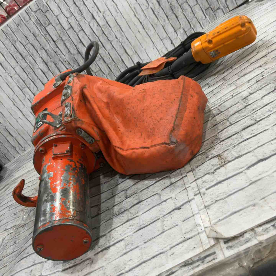 【現状品】エレファント 電動チェーンブロック αSB-049 保証なし【川口店】