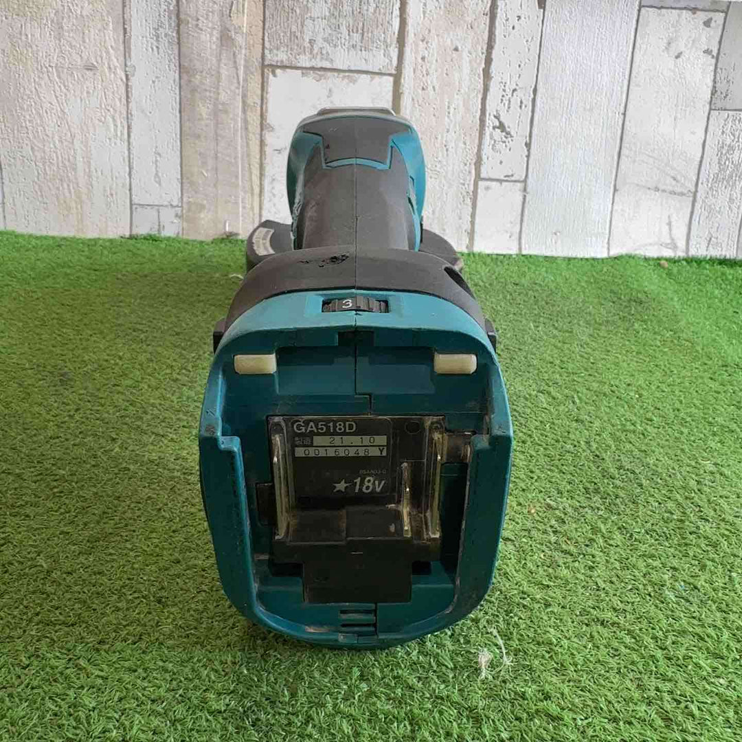 マキタ(makita) 125mmコードレスディスクグラインダ GA518DZ【町田店】