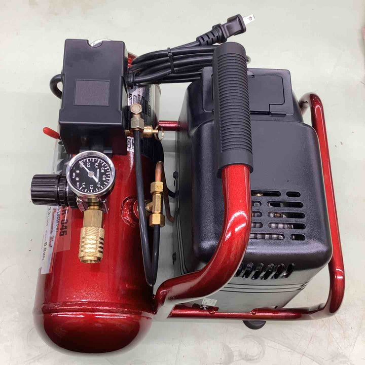 ♪超美品 ◇藤原産業 (SK11) オイルレス エアーコンプレッサー SR-045 タンク容量 4L SR-L04SPT-01【越谷店】