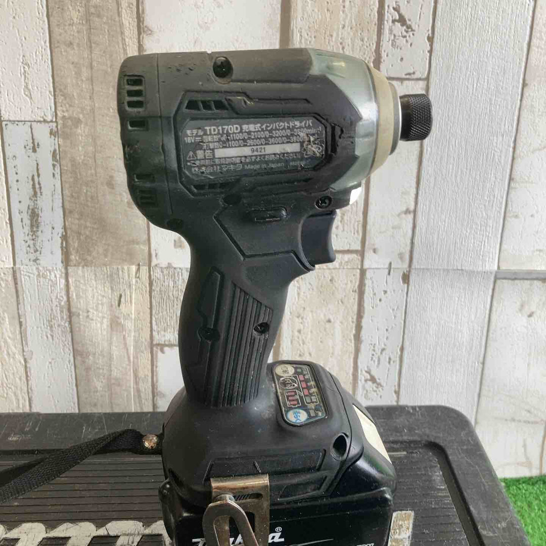 ★マキタ(makita) コードレスインパクトドライバー TD170DRGXB【町田店】