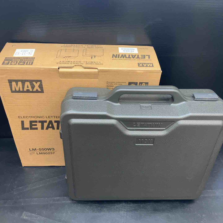 【未使用品】★マックス(MAX) チューブマーカー(レタツイン) LM-550W3 LETATWIN【川越店】