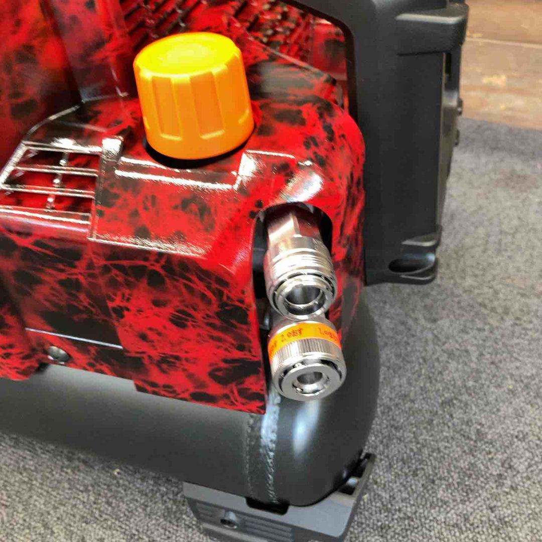 【未使用品】★マックス(MAX) 高圧専用エアコンプレッサー AK-HH1310E_ジュラシックレッド メーカー保証書無し【柏店】