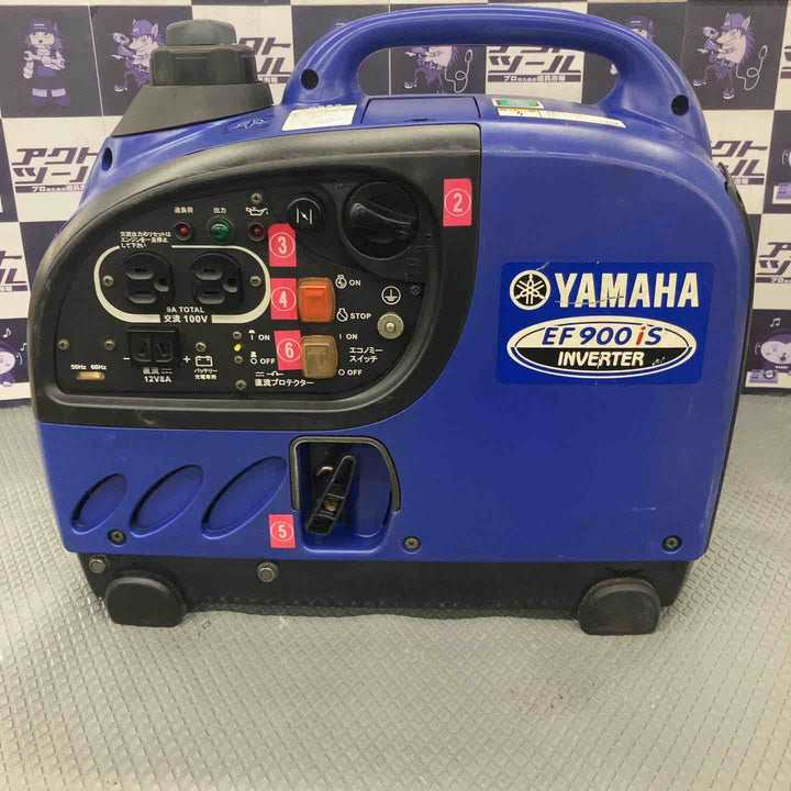◇ヤマハ YAMAHA ガソリン発電機 EF900IS【所沢店】