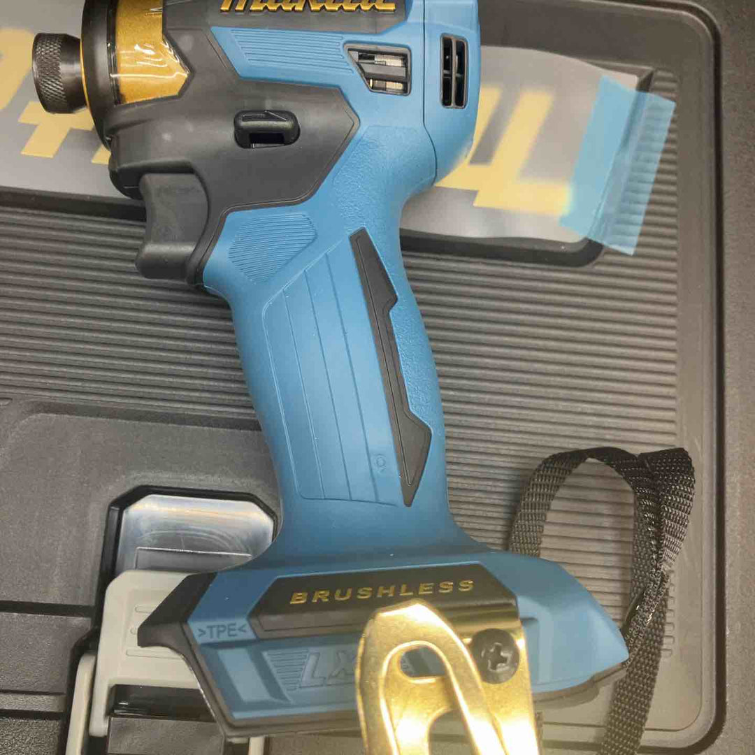 【未使用品】マキタ(makita) コードレスインパクトドライバー TD173DZPB　20周年限定カラー 本体+ケース付【川越店】