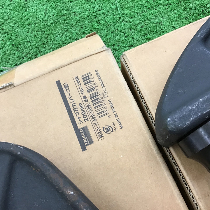 TRUSCO　トラスコ　 200mmシャコ万力 TBC-200E 2個セット 保管品【桶川店】