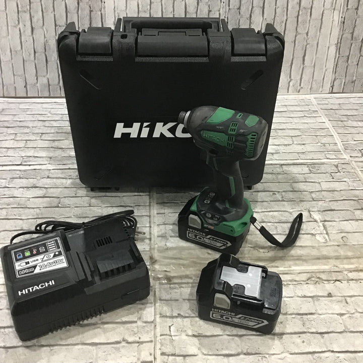 ★ハイコーキ(HIKOKI ※旧:日立工機) コードレスインパクトドライバー WH18DDL2(2LYPK)(L)【川口店】