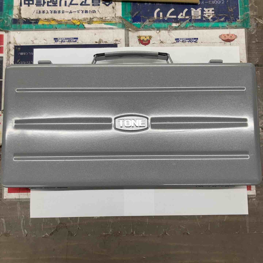 ◇トネ(TONE) ミックスソケットレンチセット 差込角9.5mm(3/8") MX300 内容27点 シルバー【戸田店】
