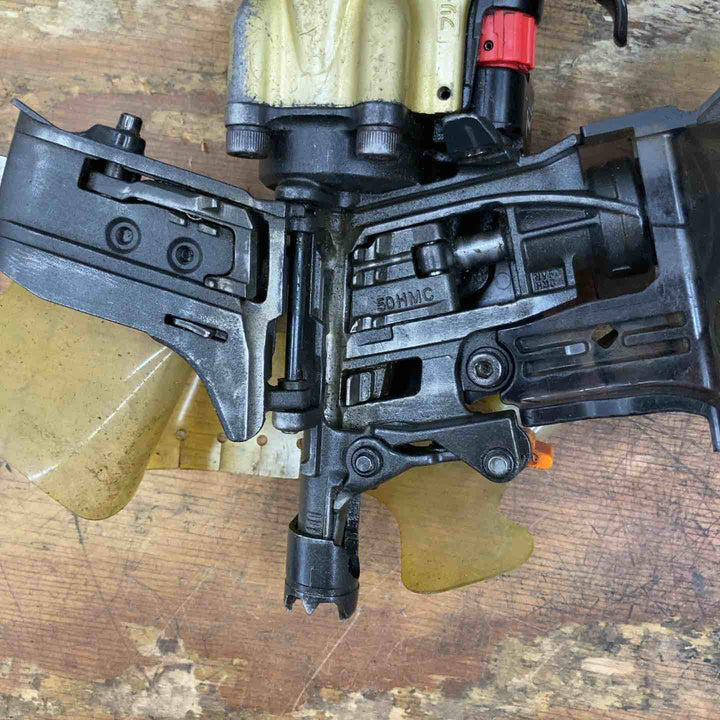 【中古品】★ハイコーキ(HIKOKI ※旧:日立工機) 高圧エア釘打ち機 NV50HMC 50mm【柏店】