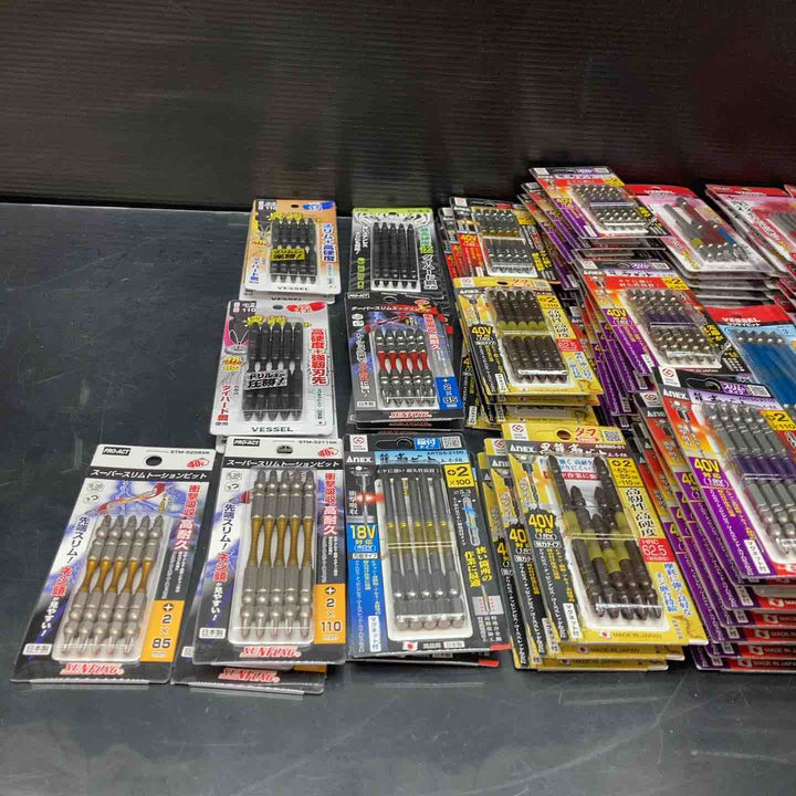 ▼ビット5本入り×100個まとめ売り！ANEX アネックス 龍靭 VESSEL ベッセル サキスボ等♪ +インパクト用【川越店】