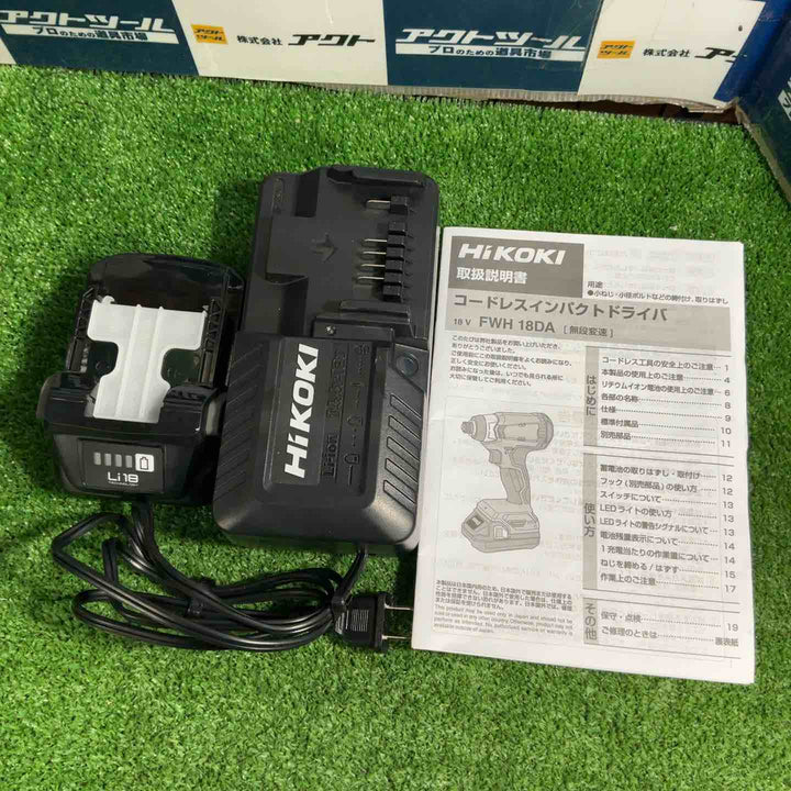 ◇ハイコーキ(HIKOKI ※旧:日立工機) コードレスインパクトドライバ  FWH18DA(BG)【草加店】