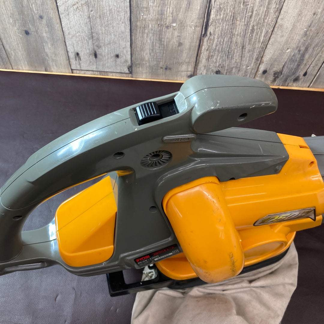 【中古品】◇リョービ(RYOBI) ブロワバキューム RESV-1000【東大和店】