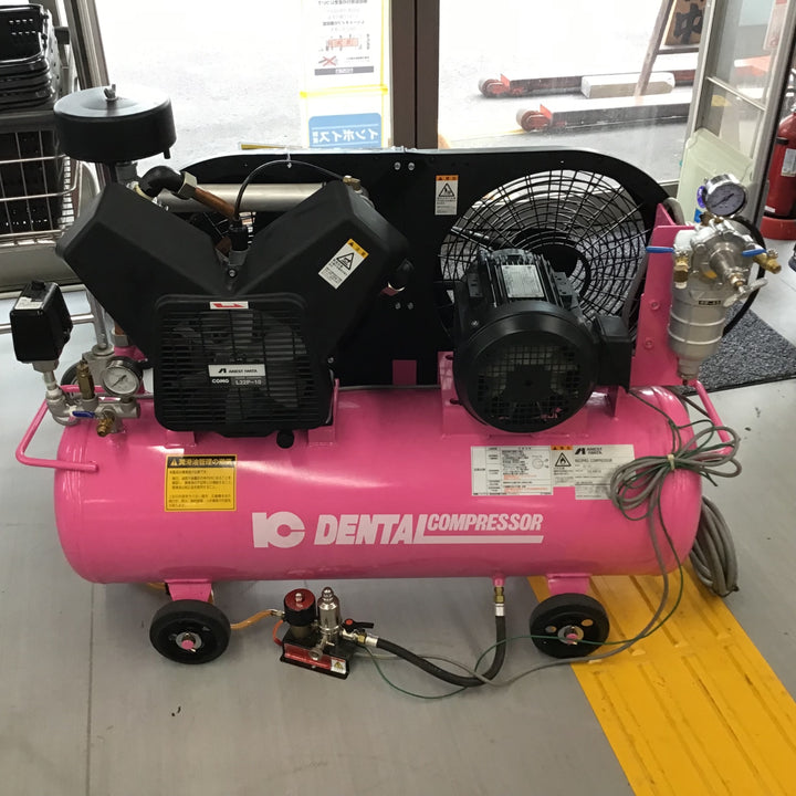 【中古品 店頭受取り限定】 アネスト岩田 iwata レシプロコンプレッサー L22P-10 1.5kW 2馬力【戸田店】