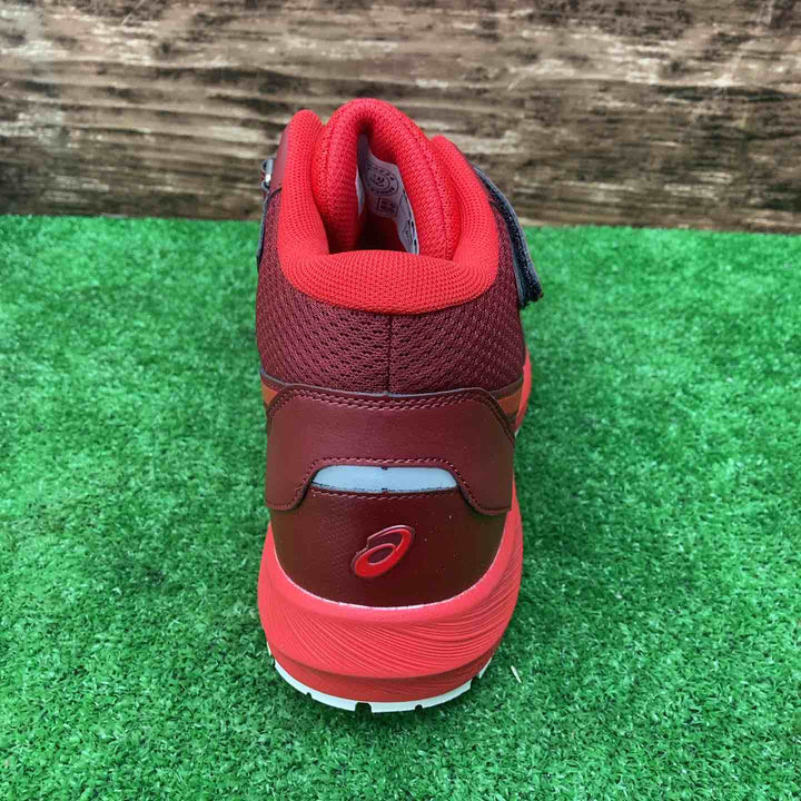 アシックス(asics) 安全靴 作業靴 ウィンジョブ CP216 ビートジュース/クラシックレッド 25.5 cm 3E相当【川越店】