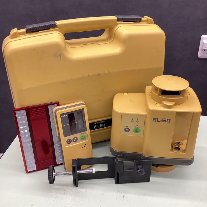 現状品 トプコン(TOPCON) 回転レーザー(レベルプレーナー) RL-50【越谷店】