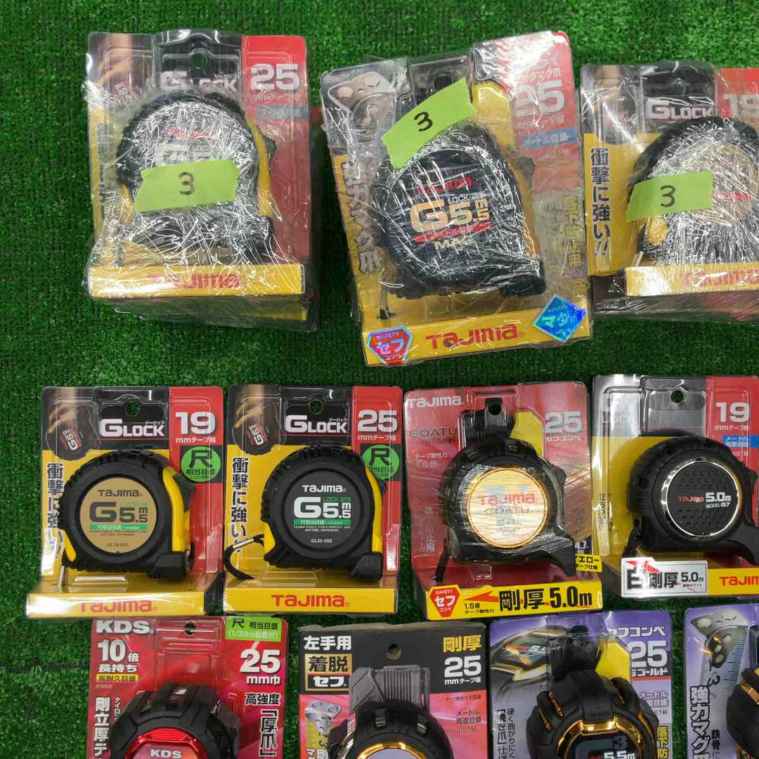 【未使用品】 タジマ、KDS コンベックス 5.5m 7.5m Gゴールド 剛厚 セフコンベ マグ爪など 20点まとめ 【桶川店】