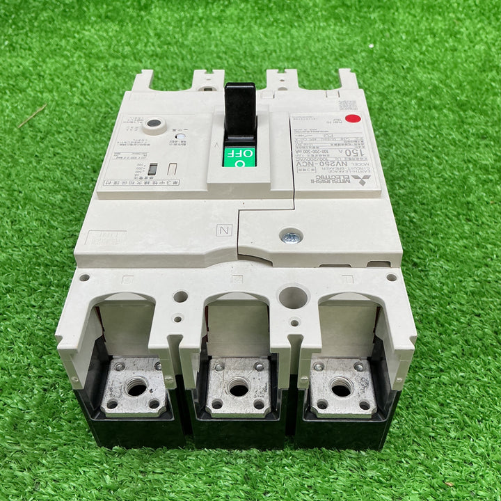 ◇三菱電機　単3中性線欠相保護付漏電遮断器　NV250-NCV 100/200VAC 3P 150A【電材館越谷店】