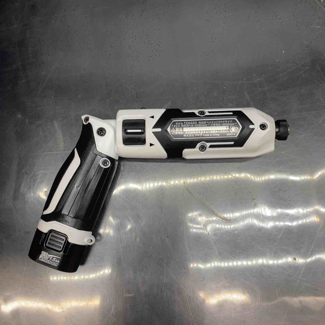 マキタ(makita) コードレスペンインパクトドライバー TD022DSHXW【川越店】