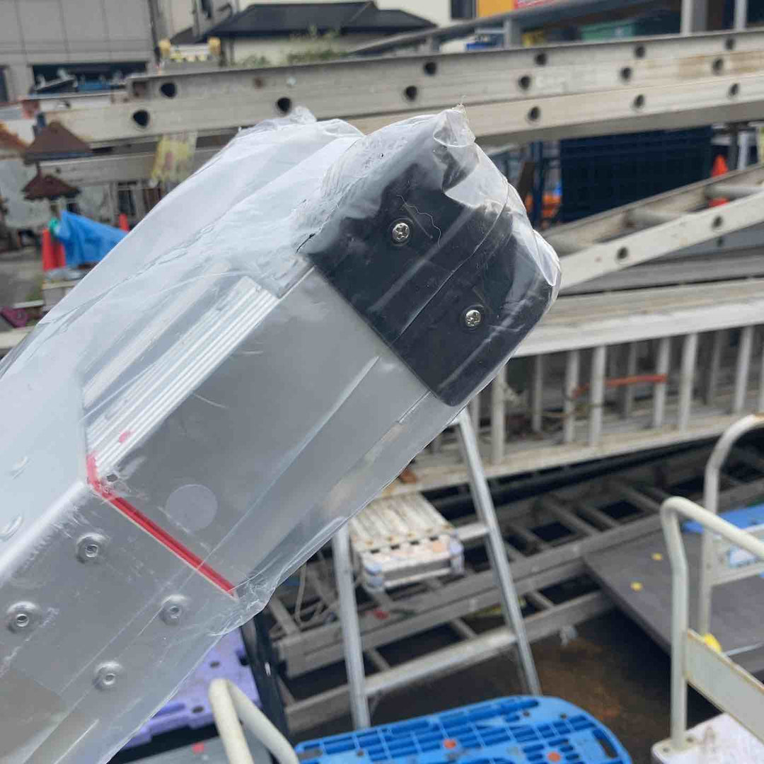 【未使用(店頭展示品)/店頭受取り限定】◇長谷川工業(Hasegawa)スライドステージ 両面使用タイプ SSF1.0-400 (4.00m)【東大和店】