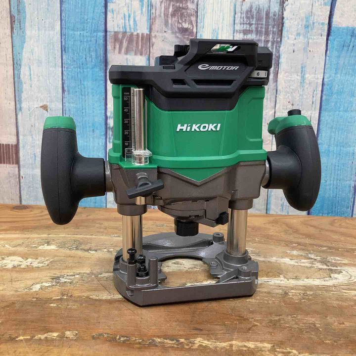 【未使用品】★ハイコーキ(HIKOKI ※旧:日立工機) コードレスルーター M3612DA(NN) 12mm 9mm 6mm 木工 切削【柏店】