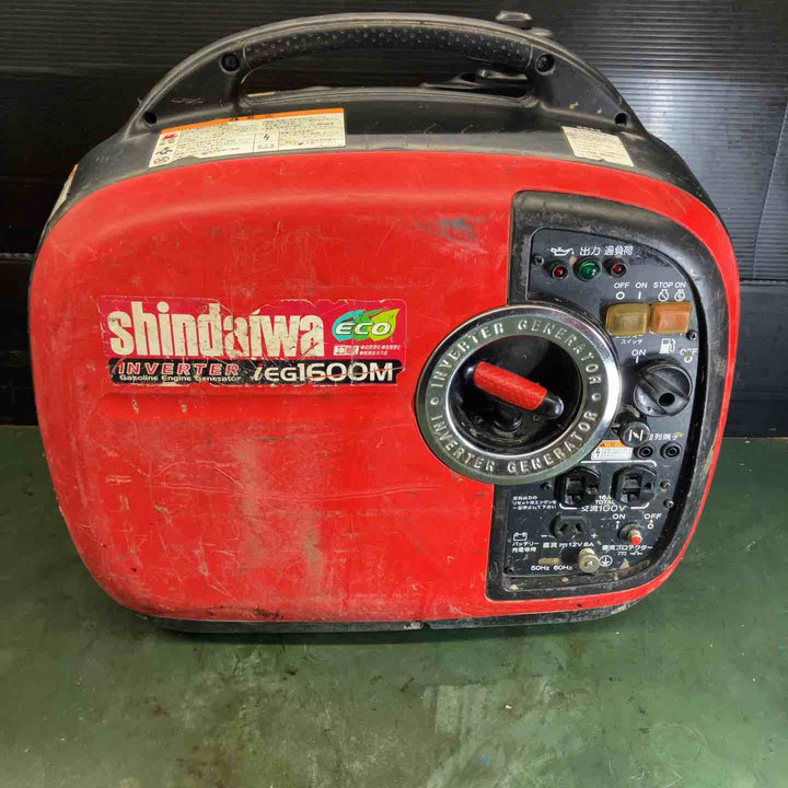 新ダイワ 防音型インバーター発電機 1.6kVA IEG1600M-Y【戸田店】