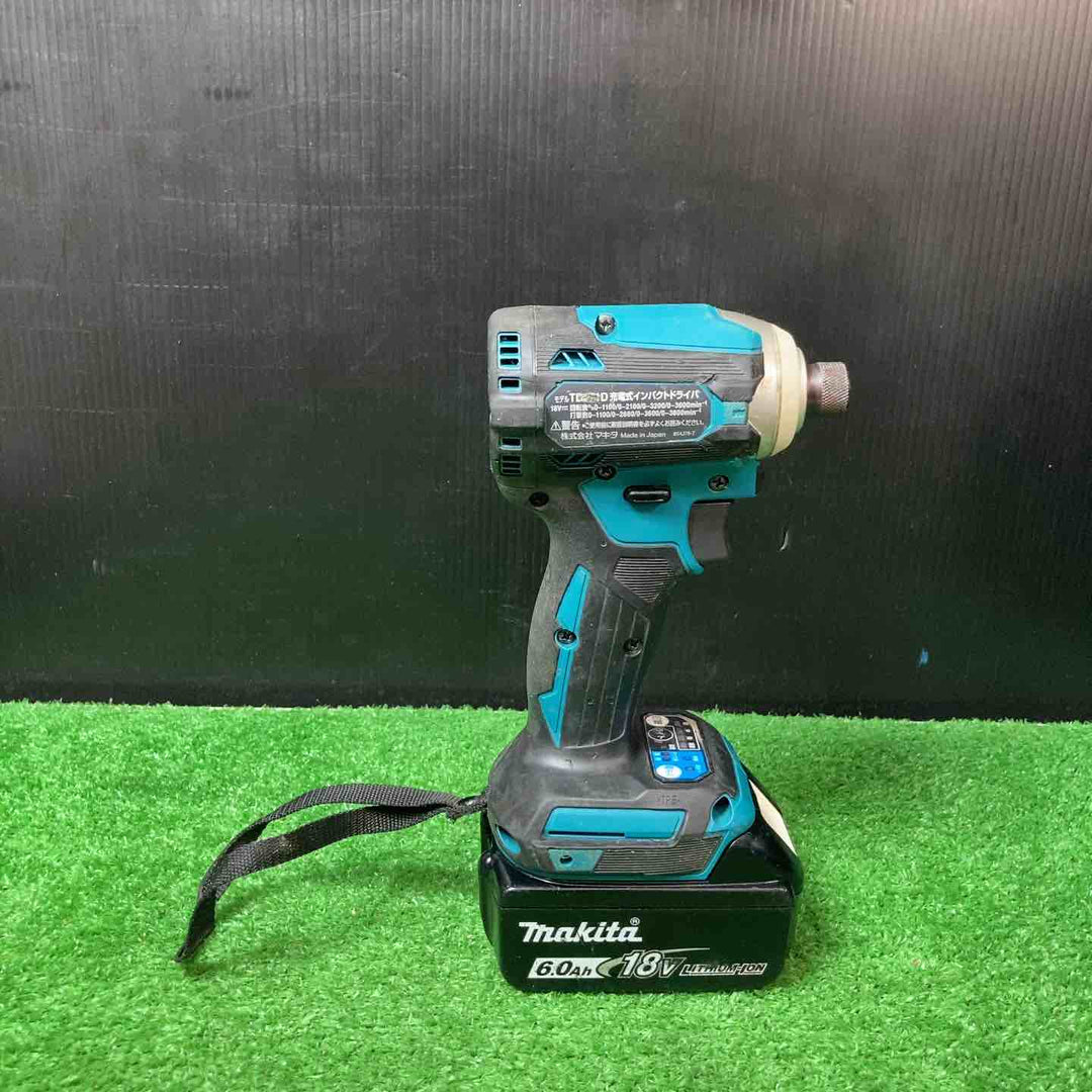 ★マキタ(makita) コードレスインパクトドライバー TD171DRGX 18V 6.0Ahバッテリー2個付き！【岩槻店】