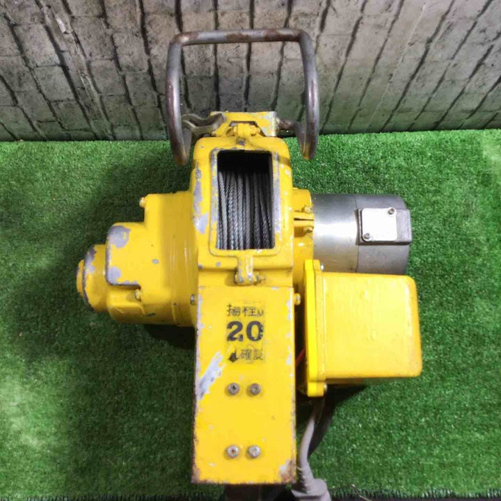 ◇トーヨーコーケン(TKK) 電動ウインチ(ワイヤー) ベビーホイスト BH-N320【川口店】