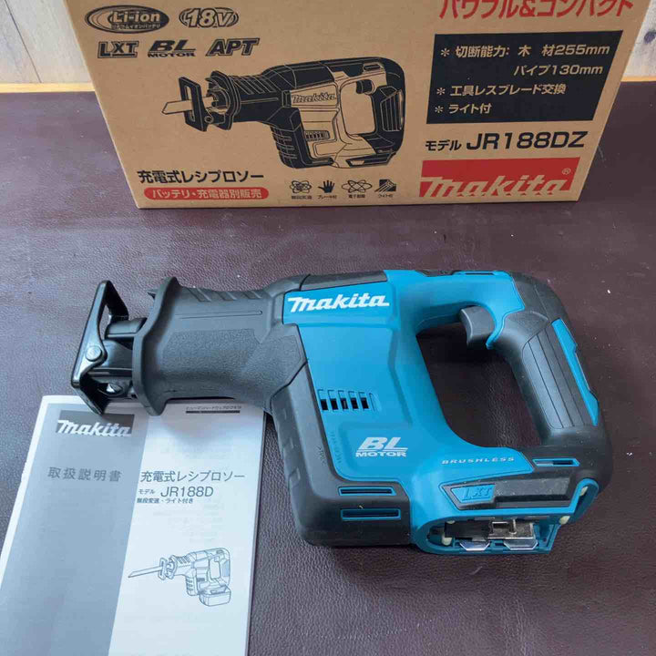 【未使用(店頭展示品)】☆マキタ(makita) コードレスレシプロソー 本体のみ JR188DZ【東大和店】