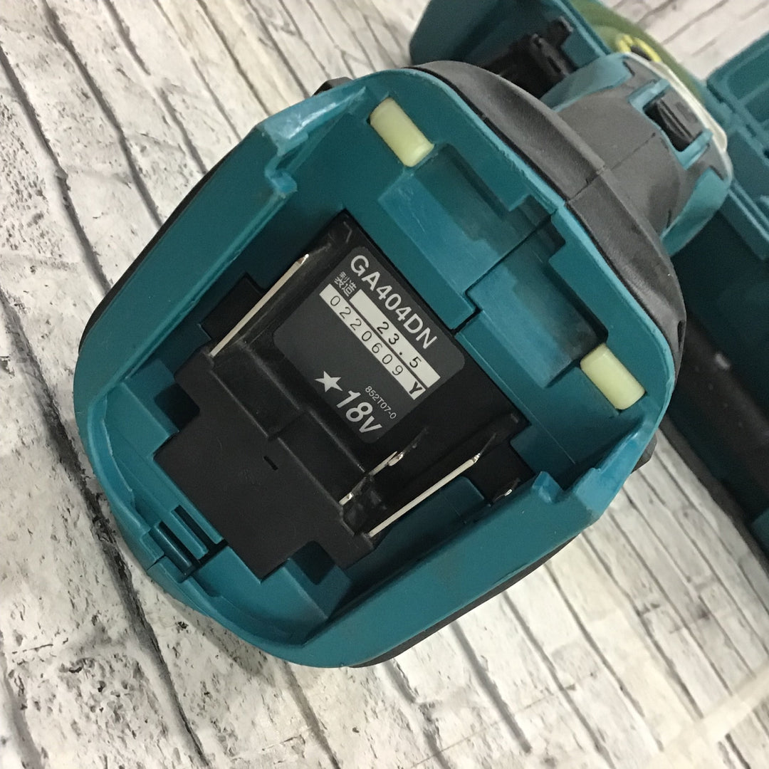 ★マキタ(makita) 100mmコードレスディスクグラインダ GA404DRGXN【川口店】