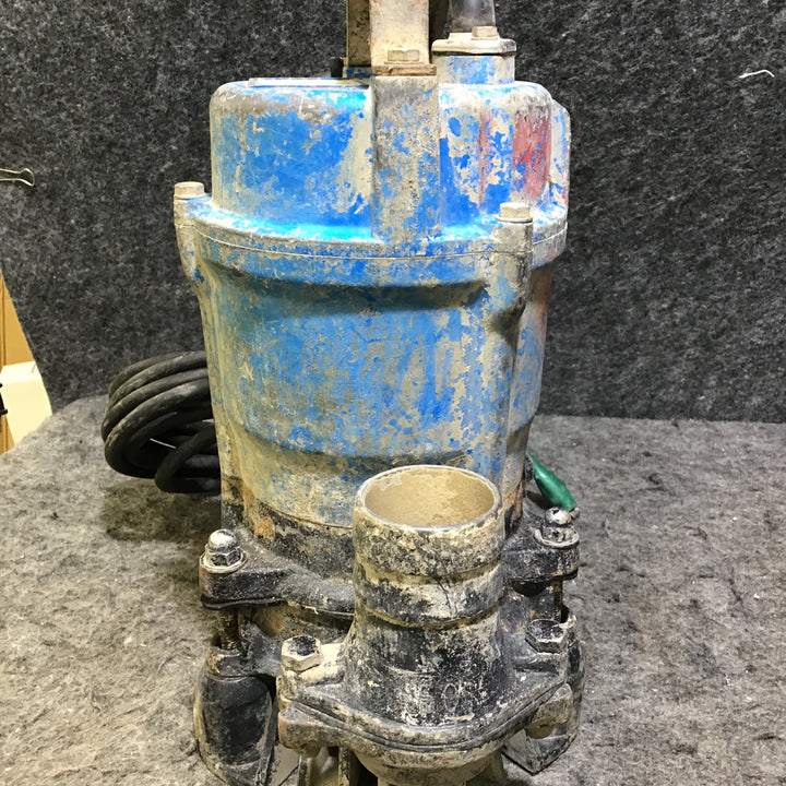 【中古品】鶴見製作所(ツルミ) 一般工事排水用水中ハイスピンポンプ 水中ポンプ HS2.4S-53【桶川店】