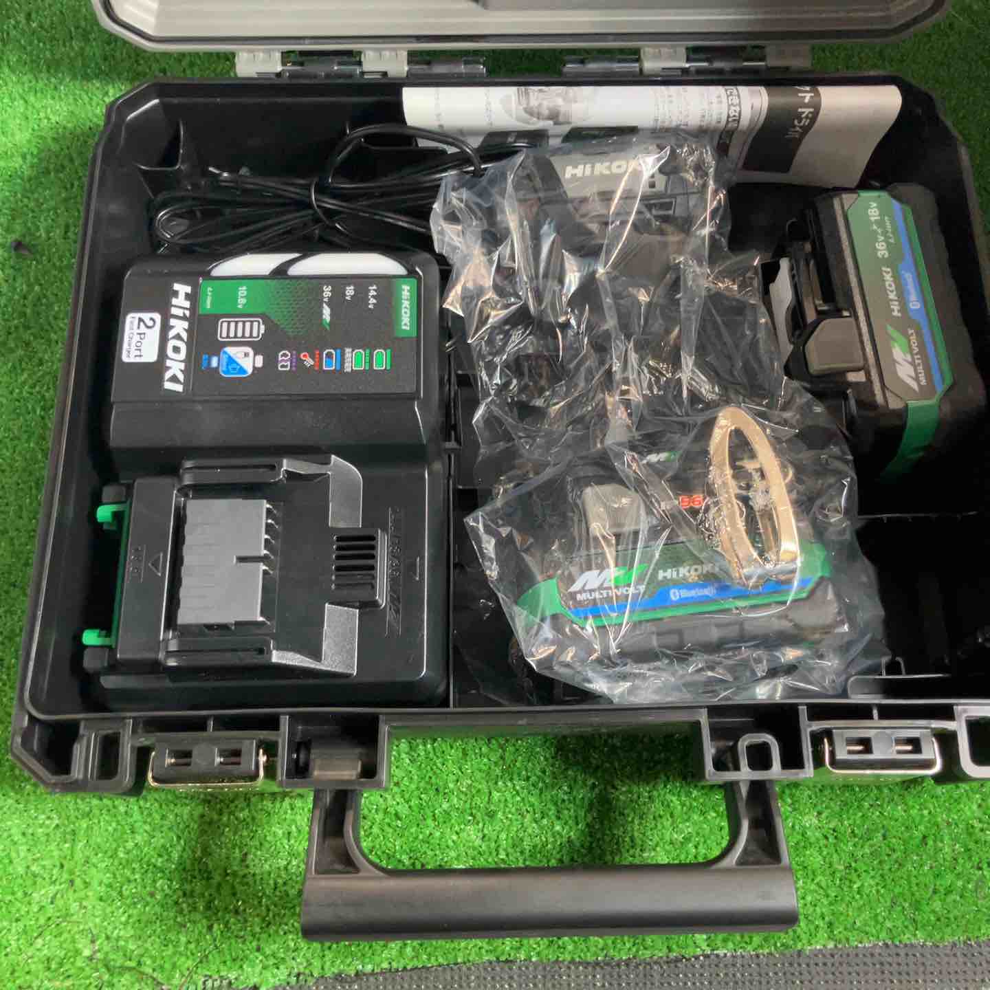 001☆未使用品☆ HiKOKI 日立 HITACHI 高圧ロール釘打機 高圧エア釘打機 NV50HR2(S) ※ハイゴールド 2025年最新Yahoo!オークション -ハイコーキ 充電器の中古品・新品