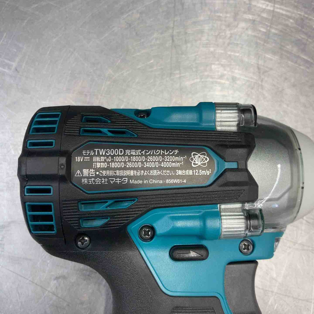 【中古美品】 マキタ(makita) コードレスインパクトレンチ TW300DRGX 18V フルセット品 【東大和店】