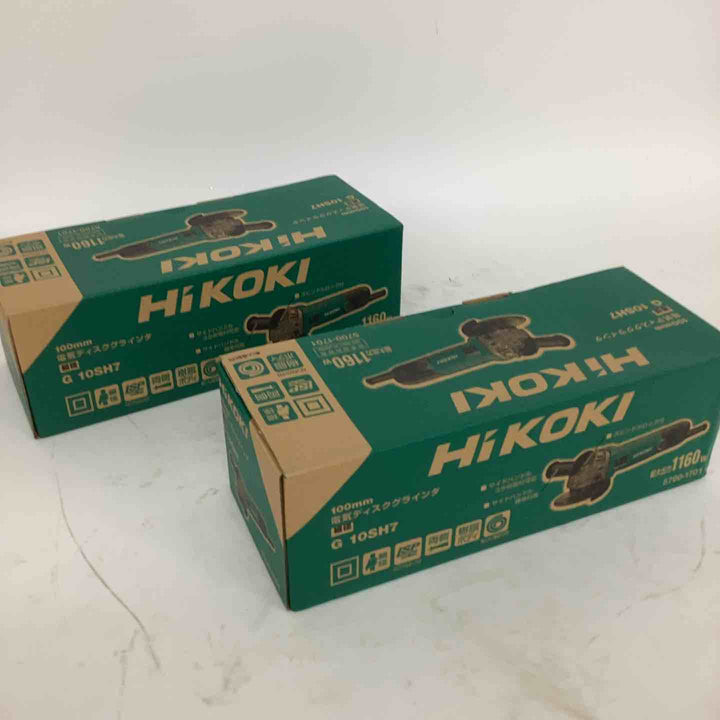 ◇HIKOKI 100mm ディスクグラインダー G10SH7 2点セット【狭山】