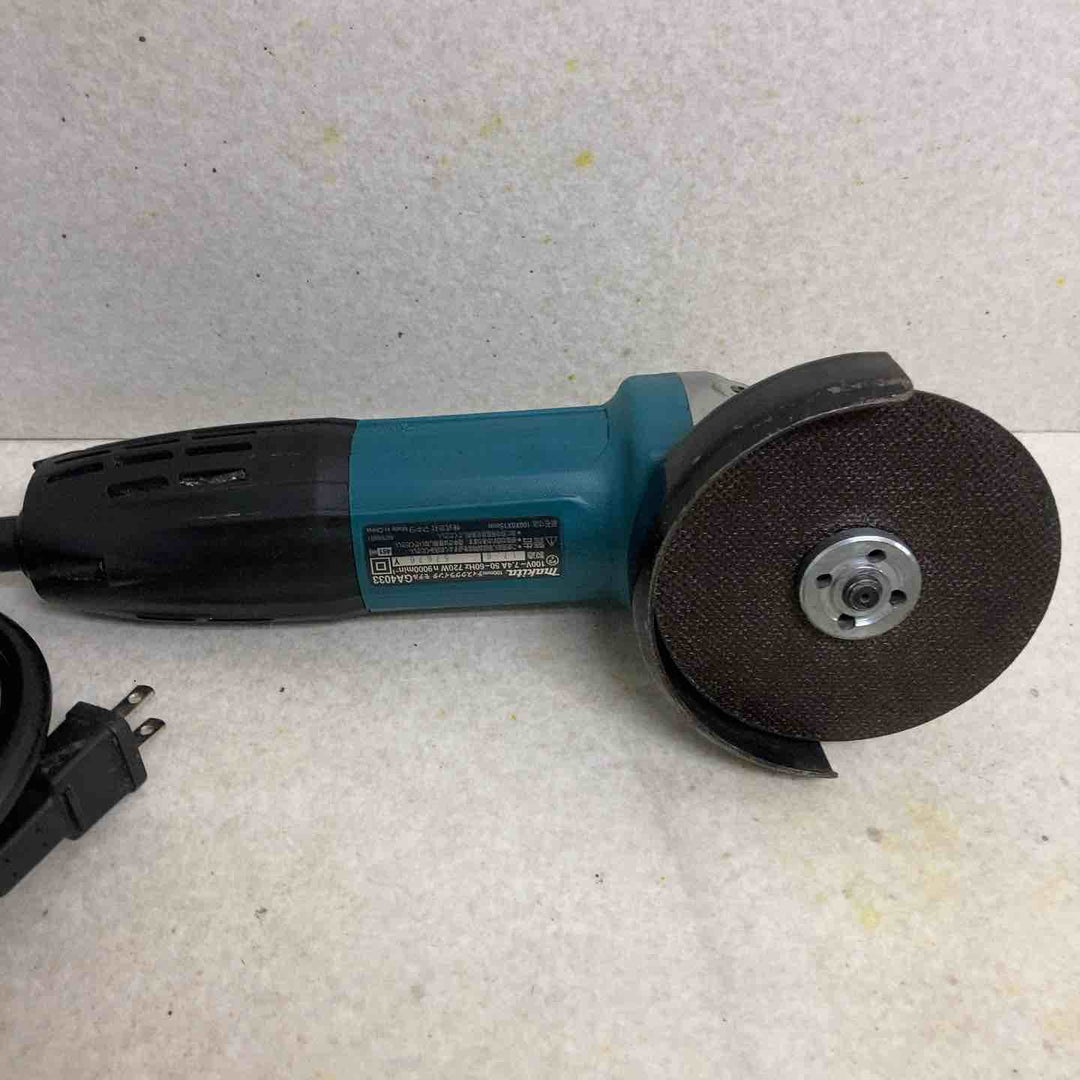 ☆マキタ(makita) 100mmディスクグラインダ GA4033【町田店】