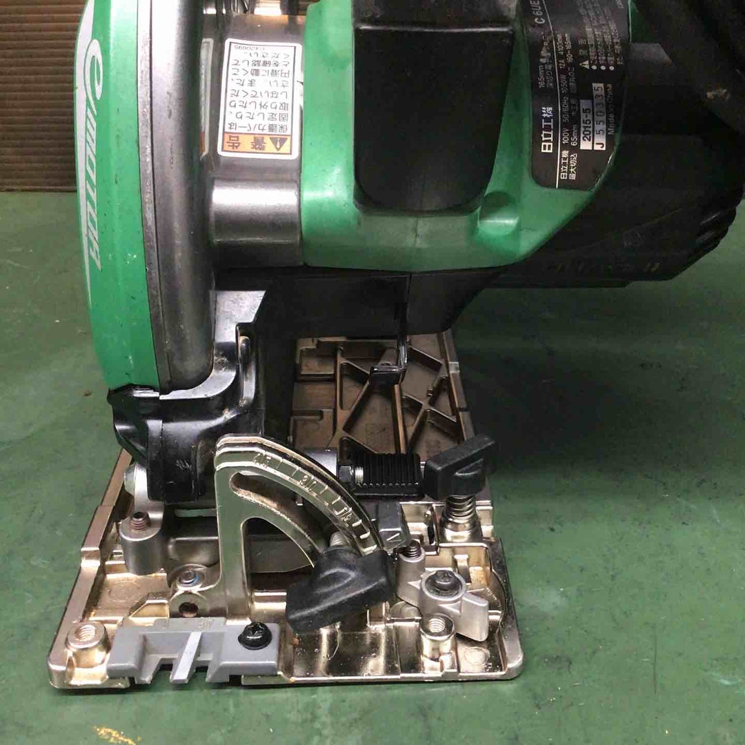 ◇ハイコーキ(HIKOKI ※旧:日立工機) 深切り電子造作丸のこ C6UEY【戸田店】