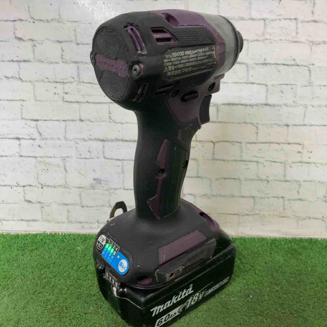★マキタ(makita) コードレスインパクトドライバー TD173DGXAP【町田店】