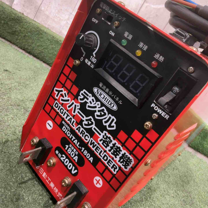 ◇日動 直流溶接機 デジタルインバータ溶接機 単相200V専用 DIGITAL-180A 動作確認済【川口店】