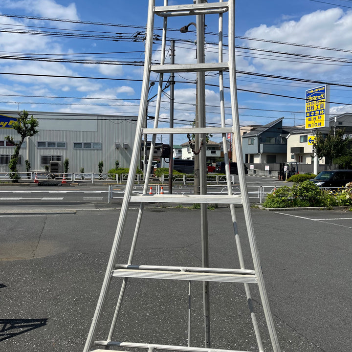 【中古品/店頭受取り限定】長谷川工業(Hasegawa)園芸アルミ脚立 GA-30 グリーンステップ 10尺【東大和店】
