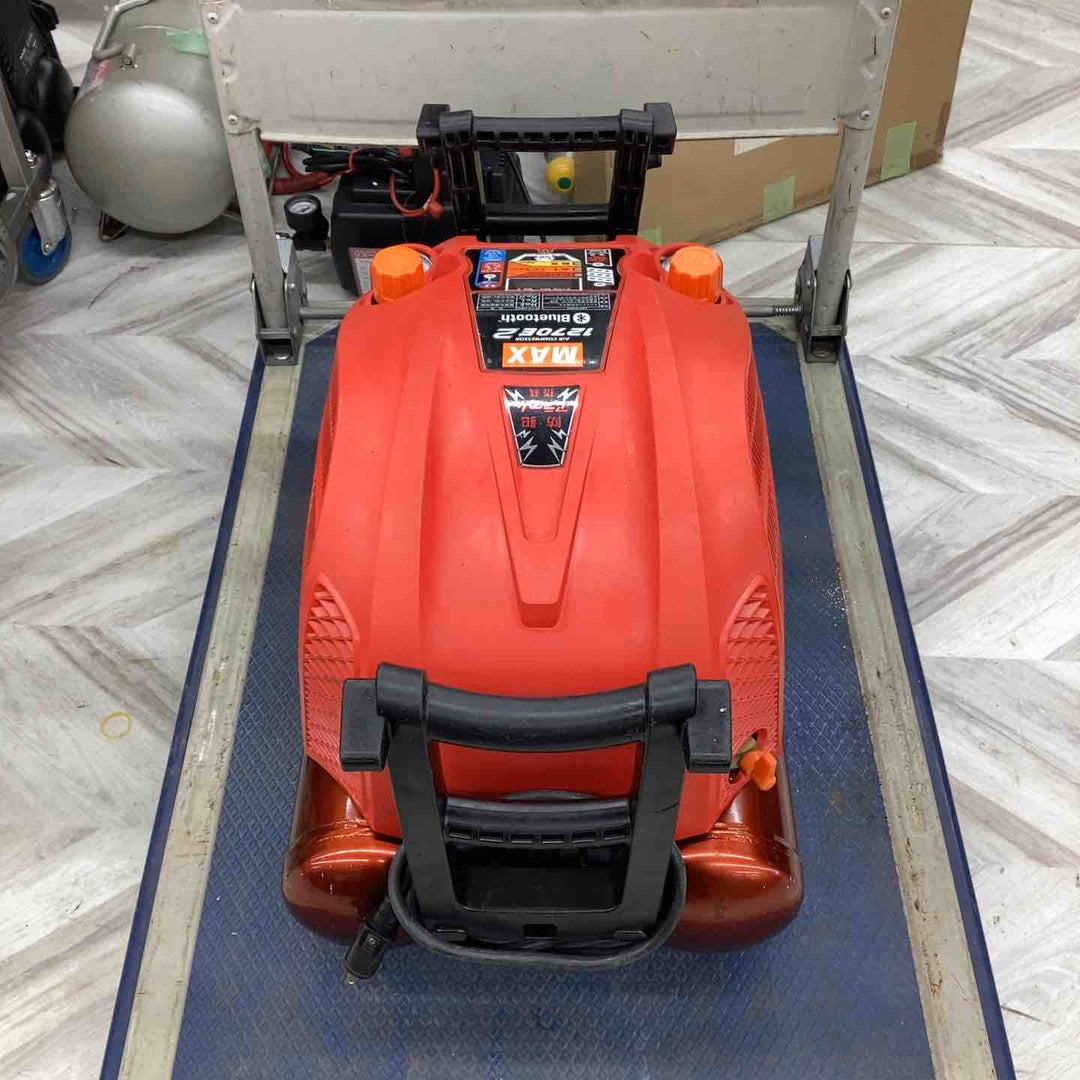 ★マックス(MAX) エアコンプレッサー AK-HH1270E2_レッド【越谷店】