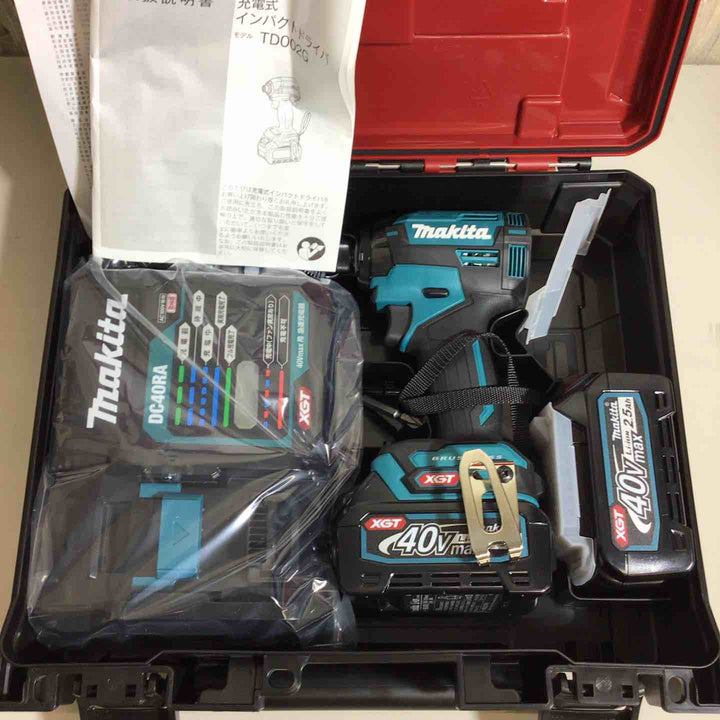 ★マキタ(makita) コードレスインパクトドライバー TD002GRDX【戸田店】
