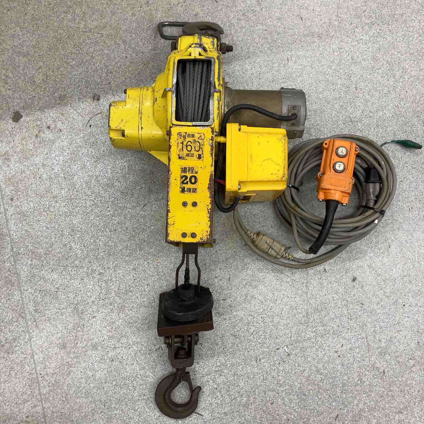 べビ-ホイスト、BH -400 ◇トーヨーコーケン(TKK) ベビーホイスト BH-400 電動ウインチ